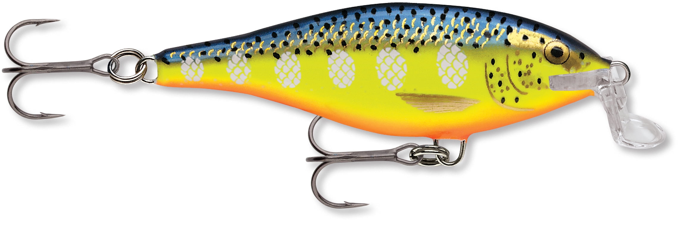 Rapala GSR05OGH Glass Shad Rap Crankbait 5//16 oz 2/" Olive Ghost