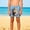 Blue, variant on ATOGUTA Boys Swim Shorts Kids Swimwear Bathing Suits Quick Dry Beach Board Shorts Size 5T-14, White