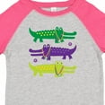 thumbnail image 4 of Inktastic Mardi Gras Holiday Alligators Boys or Girls Toddler T-Shirt, 4 of 5