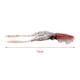 thumbnail image 3 of Señuelo de pesca Zulema cebo de calamar de agua dulce y salada 15cm de longitud Rojo Señuelos de calamar, 3 of 8