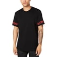 thumbnail image 1 of INC Tweak Plaid - Camiseta básica para hombre, color negro, grande, 1 of 1