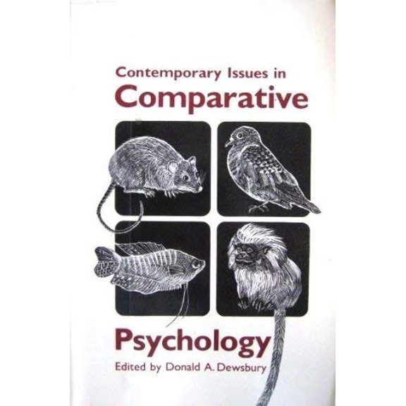 Pre-Owned Contemporary Issues in Comparative Psychology, 9780878931385, 0878931384, Paperback,