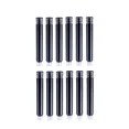 thumbnail image 1 of 12PCS/Set Colourful Ink Sac Fountain Pen Ink Cartridges Refills Ink 3.4mm Blue Black Refills Drawing School Office Supplies 12PC black, 1 of 6