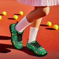 thumbnail image 6 of Uourmeti Christmas Lights Sneakers Boys Girls Slip on Shoes 3 Kids Breathable Knitted Mesh Athletic Sport Shoes Lightweight Xmas Outfit, 6 of 7