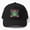 Black, variant on Cute Frog Bonjour Baseball Hat, French Greeting Amphibian Character Design, Classic Cap