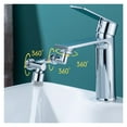thumbnail image 6 of 1080 Degree Universal Extension Faucet Washbasin Tap Splash Aerator Splash Filter Faucet Faucet Adaptor Rotary Robot Arm Faucets, 6 of 9