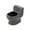 Gray, variant on YFTDEY Ceramic Ashtray, Decorative Bathroom Accessory, Art Decoration, Hygienic Solution for Cigarettes, Easy to Clean, Ideal for Living Room, Office, Car