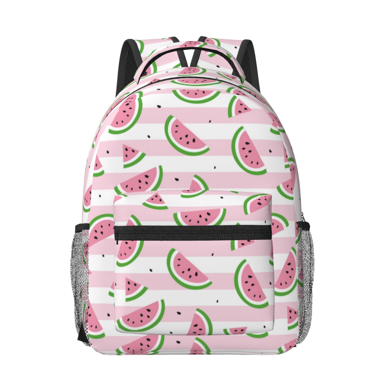 Goofa Ribbon Bow Pattern Comfortable Student Backpack
