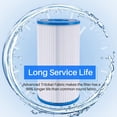 thumbnail image 4 of POOLPURE Replacement Filter for Type A or C, Compatible with Intex 29000E/59900E, Easy Set Pool Filters, Summer Escapes or Summer, 4 of 8