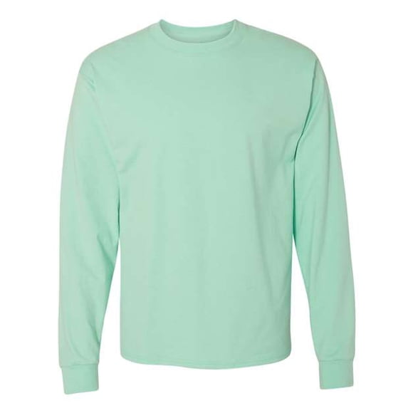 Hanes Hombres 6.1 oz. Beefy-T de manga larga (5186) Clean Mint 2XL hanes 5186