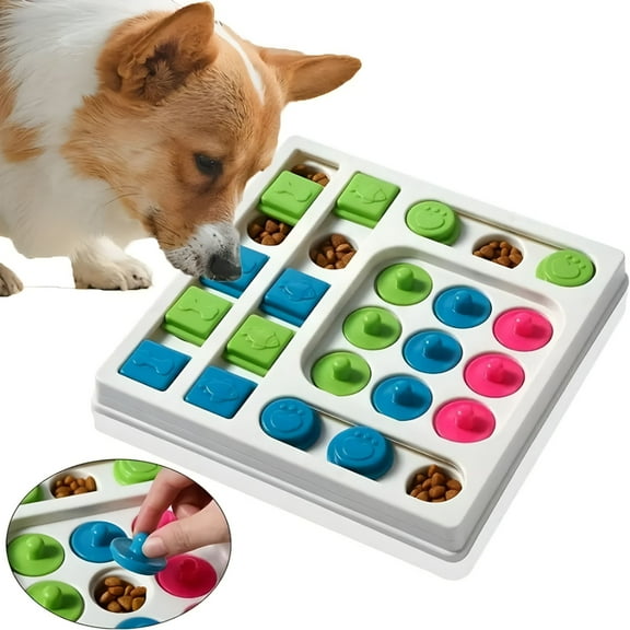 BESTSKY Interactive Puzzle Toys for Pets, Slow Feeder, Increase Dogs' IQ, Food Puzzle, Cat Training Game