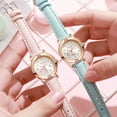 thumbnail image 5 of Watches Cinnamoroll Kuromi My Melody Cute Cartoon Rose Gold with Diamond Belt Watch Women's Quartz Watch, 5 of 14