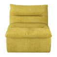 thumbnail image 7 of Lazy Floor Sofa, Modern Armless Floor Lounge Chair and Comfy Accent Bean Bag Couch, Fireside Chair with Ergonomic Design, Single Corner Chair Sofa for Living Room, Bedroom, Salon and Office, Yellow, 7 of 7