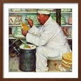 thumbnail image 2 of Art.com How to Diet, January 3,1953 Giclee Print by Norman Rockwell, Brown Frame Wall Art, 21" x 21", 2 of 5