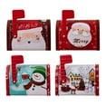 thumbnail image 4 of KDFWDM Christmas Cookie Tins Tinplate Candy Boxes, Empty Tins Xmas Reindeer Gift Box, Cookie Container Biscui Boxes Chocolate Snacks Box Candy Jar, 4 of 9
