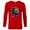 New Red, variant on Marvel Ant-Man and the Wasp: Quantumania Cassie Lang Suit - Long Sleeve T-Shirt for Men - Customized-Navy