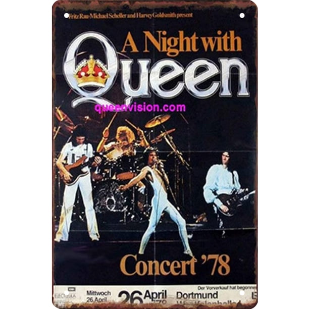 Hojalata Rectangular 20*30cm Plano Serie Personajes QUEEN Queen (2)