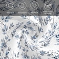 thumbnail image 6 of Blue Leaves Cloth Napkins, Summer Botanical Elegant Pastoral Washable and Reusable Dinner Napkins Set of 6, Table Napkin for Kitchen Party Birthday Wedding Hotel Housewarming 20"x20", 6 of 9