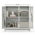 thumbnail image 3 of Sideboard Buffet Cabinet for Kitchen, Coffee Bar Cabinet with Storage, Wood Modern, Furniture Boho Storage Cabinet, Farmhouse Sideboards, 3 of 11