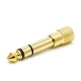 thumbnail image 2 of 6.5mm 1/4"Male Plug To 3.5mm 1/8" Female Jack Stereo Headphone o Adapter, 2 of 9