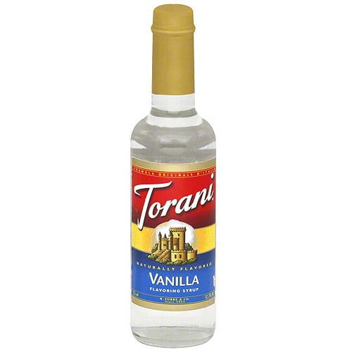 Torani Vanilla Syrup, 12.7 oz (Pack of 4)