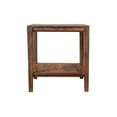 thumbnail image 5 of Hawthorne Collections Modern Wood End Table in Natural Honey Brown, 5 of 6