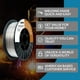 thumbnail image 4 of Alambre de soldadura Flux Core PGN E71T-11 0,9 mm 4,5 kg sin gas, 4 of 5