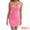 Pink, variant on DARING DIVA Women's Spaghetti Straps Tummy Control Butt-Lifting Full Slip S Black