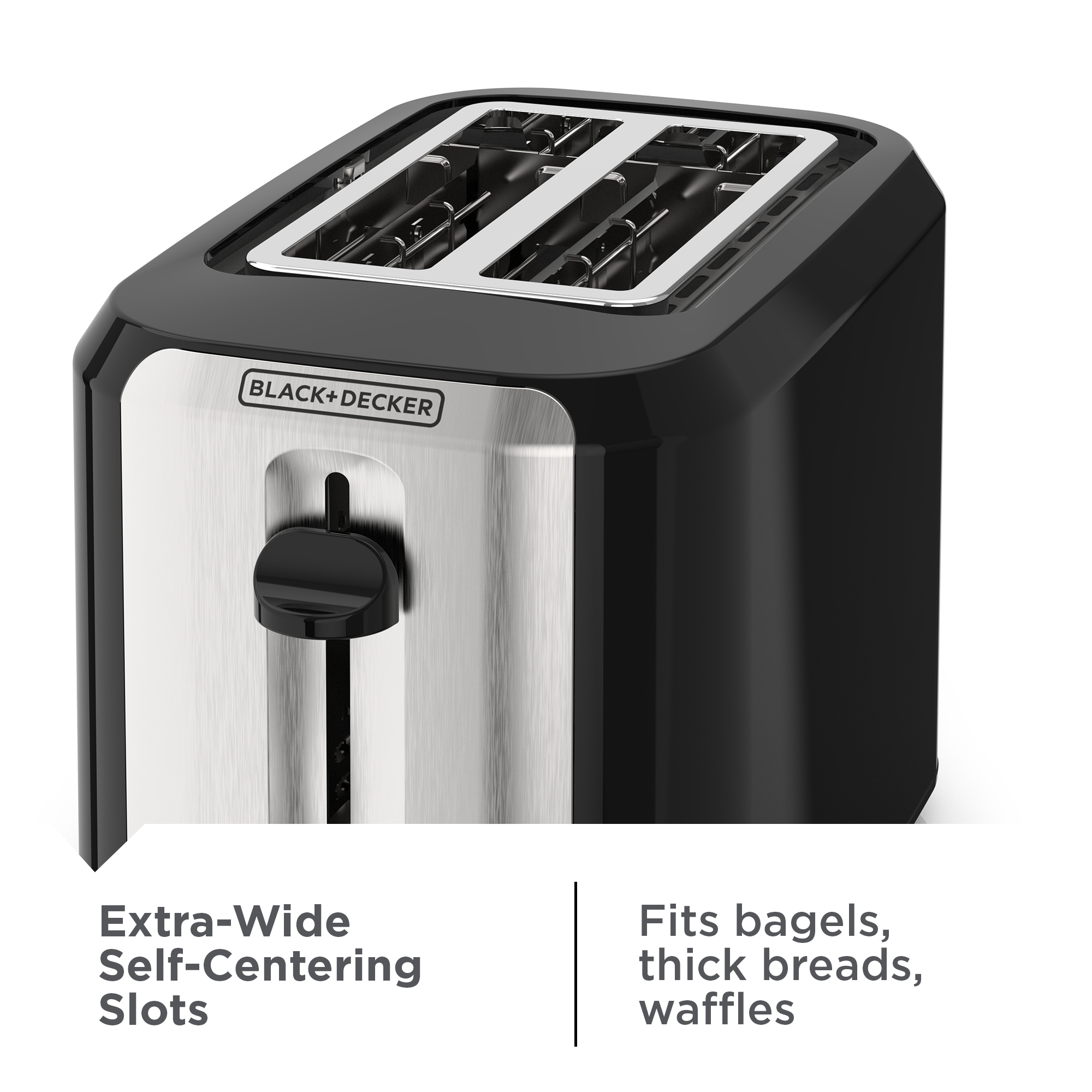 BLACK+DECKER 2-Slice Toaster with Bagel Mode photo 3