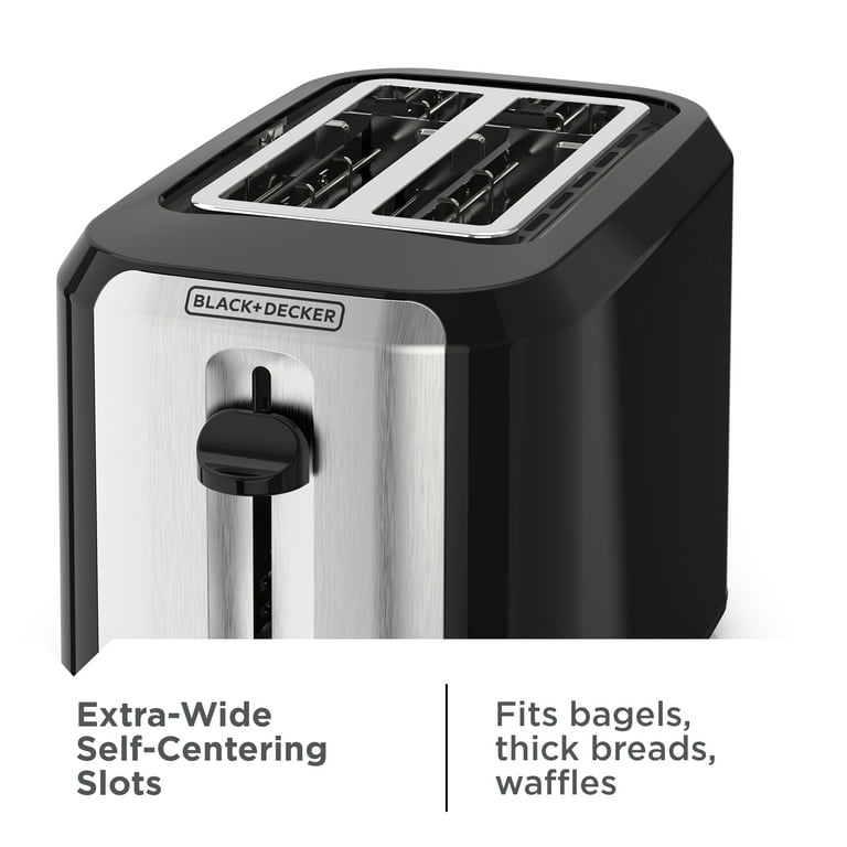 Slice Black And Decker Extra Wide BLACK+DECKER® 2-Slice Toaster