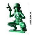 thumbnail image 3 of Prix Réduit WIZUTIZ Décorations Intéressantes pour Soldats Féminins C, 3 of 5