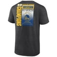 thumbnail image 3 of Men's Fanatics Heathered Charcoal Golden State Warriors 2022 Western Conference Champions Play Your Game T-Shirt, 3 of 5