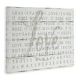 thumbnail image 3 of Stupell Love Is Patient Grey on White Canvas Art, 24 x 30, 3 of 7