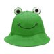 thumbnail image 1 of Yuarrent Sombrero de rana Lindo sombrero de sombrilla de verano Gorra de rana Gorra de pescador Sombrero de cubo de animal Sombrero de cubo de rana Pescar No.2 Yuarrent OD009828-02, 1 of 1