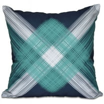 Simply Daisy 16" x 16" String Art Geometric Print Outdoor Pillow