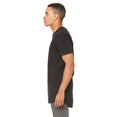 thumbnail image 2 of Bella Canvas Mens-Long Body Tee-3006, XL, Black, 2 of 3