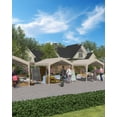 thumbnail image 2 of Danolapsi 7 x 7 ft Commercial Canopy Tent,Outdoor Canopy with Waterproof Oxford Fabric,Beach Tent Sun Shelter Outdoor Sun Shade for Party,Camping, Market,Wedding,BBQ,Outdoor Event, 2 of 6