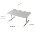 thumbnail image 5 of mwptoo Laptop Bed Tray Table, Adjustable Laptop Bed Stand, Portable Standing Table with Foldable Legs, Foldable Lap Tablet Table for Sofa Couch Floor, 5 of 8