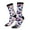 3 Black, variant on record rock music Skull Print Adult Socks for Men & Women,Calf Socks, Ankle Socks,Boots Socks,Breathable Casual Sock,Unisex Crew Socks