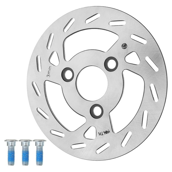 Raindrops Durable Steel Motorcycle Brake Disc for Enhanced Universal Fit