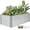 6x3x2ft(1Pack), variant on INNOSTAGE 6x3x2 ft Galvanized Raised Garden Bed Kit, Large Metal Planter Box Outdoor, for Garden, Backyard, Patio