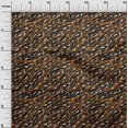 thumbnail image 3 of oneOone Cotton Flex Rust Brown Fabric Ocean Underwater Fish Fabric For Sewing Printed Craft Fabric By The Yard 40 Inch Wide, 3 of 4