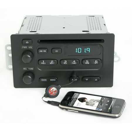 Gmc Savana Van - Chevy Express Van 2003-07 GMC Savana Radio AM FM CD Player w Aux Input 93801884 - Refurbished