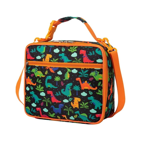 SuoKom Lunch Bag Women Can Be Crossbody Snack Fruit Fresh-keeping Lunch Bag Cartoon Shark Dinosaur Portable Thermal Bag High Waist Insulated Lunch Bag On Clearance