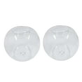 thumbnail image 4 of 2 uds portavelas de cristal transparente para velas de té centros de mesa de boda diámetro transparente redondo. 4,7 pulgadas para accesorios de mesa BLESIY Candelero, 4 of 8
