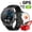 black+green, variant on 1.39"HD Screen Smart Watch Men Women,Bluetooth Call Answer GPS Outdoor Sport LED Flashlight 20 Days Standby,1 ATM Waterproof for Android/Iphone Devices Gift(Two Watch Straps)