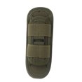 thumbnail image 2 of Estuche para cinturón para exteriores resistente a rasgaduras y rayones para linternas portátiles, funda de nailon verde con rotación de 360°, 2 of 8