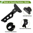 thumbnail image 3 of Reposa pies de motocicleta Unique Bargains 6.3″ Aleación de Aluminio Pedal Trasero Negro 1 juego con Tornillos 4 Arandelas 4 Llave 1, 3 of 7