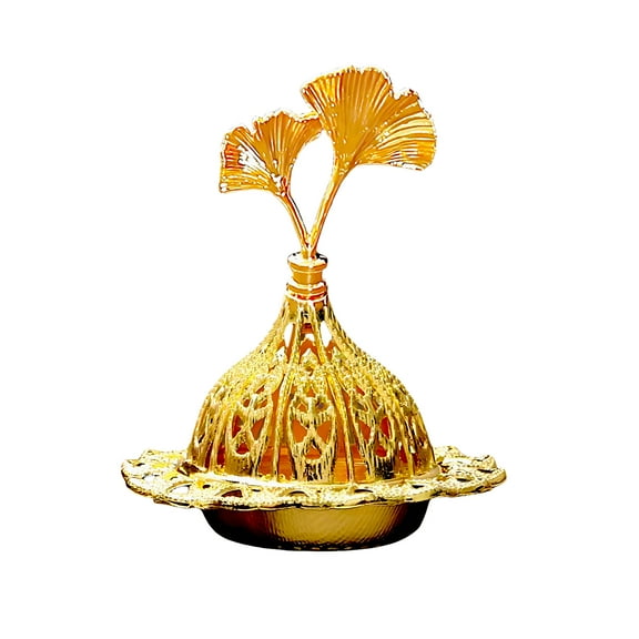 HIBIBUD Wax Melt Warmer,Metal Fragrancetherapy Tower Wax Warmer,Mini Arabian Incense Burner Wax Melter,style8