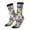2 Black-1, variant on Llamas Colorful Print Adult Socks for Men & Women,Calf Socks, Ankle Socks,Boots Socks,Breathable Casual Sock,Unisex Crew Socks
